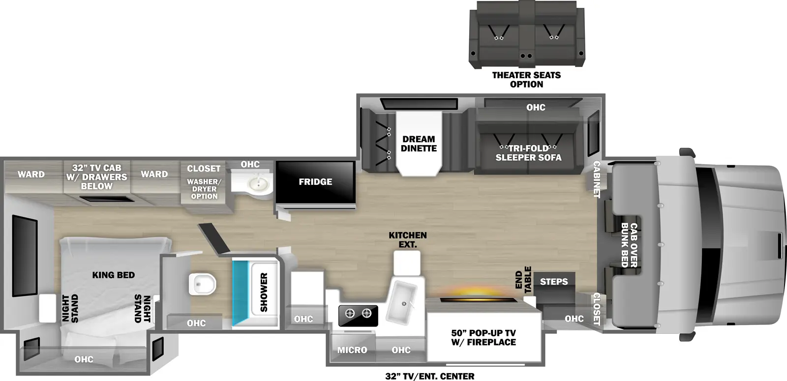 Dynaquest Xl 3801TS Floorplan